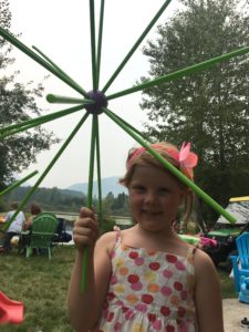 Family Campout for the Glacier Children's Museum.